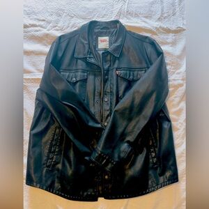 Levi’s Men’s XXL Faux Leather Motorcycle Style Jacket